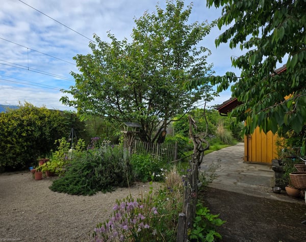 Cheyres : charmante maison dans l'ancienne gare avec un très joli jardin 11