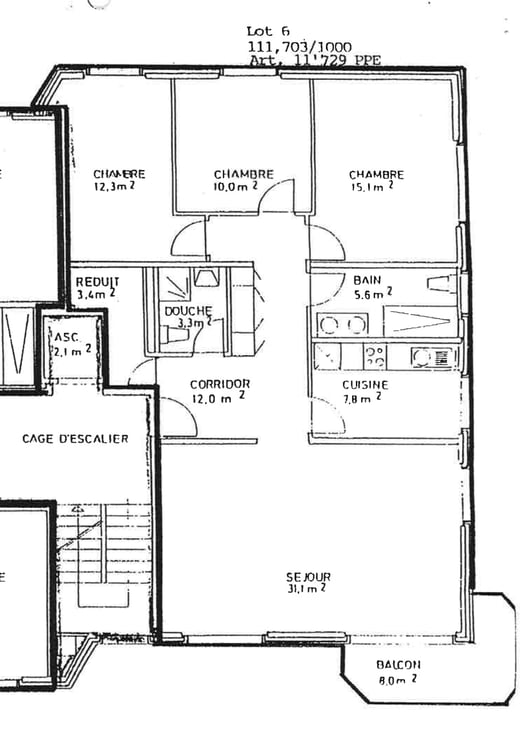 Agréable appartement de 4.5 pièces avec balcon à Villars-sur-Glâne 9