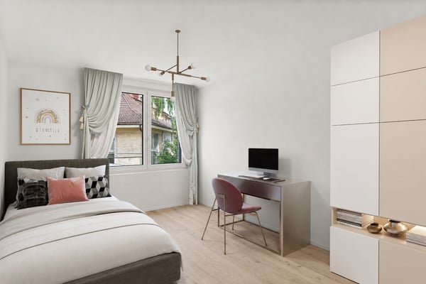 Beaux 1.5 pièces, neufs, calmes et très lumineux 8