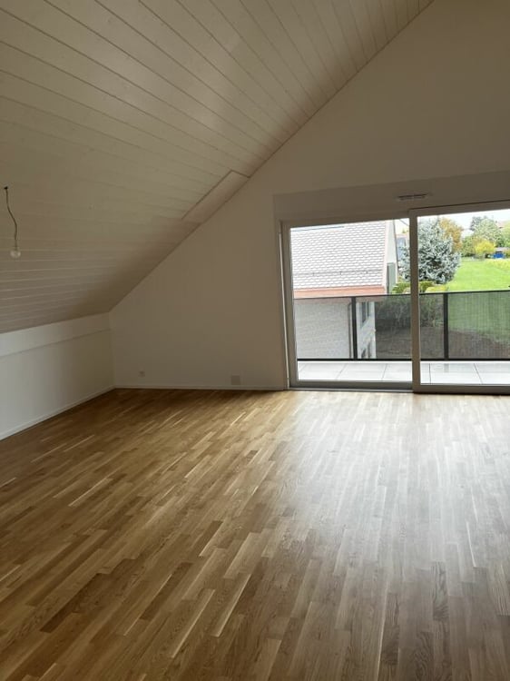 3.5 pièces dans les combles avec balcon et vue dégagée 4