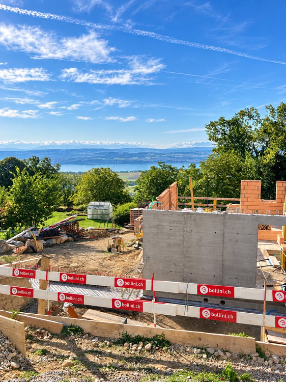 Travaux en cours de 2 villas avec une magnifique vue 2