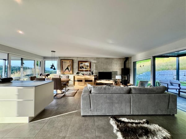 EXCLUSIVITE I Somptueuse et lumineuse villa jumelée 1.5 pièces 2