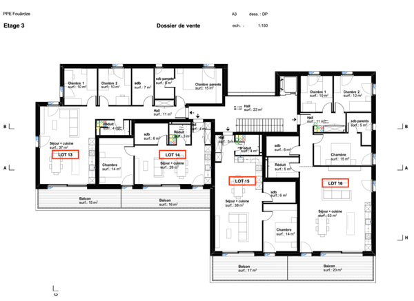 NOUVEAU MINERGIE-P l Lot 16 Attique - Résidence PPE 