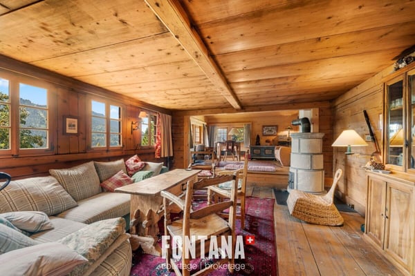 CHALET AUTHENTIQUE DE 1840 - LES DIABLERETS 8