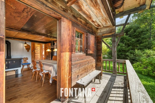 CHALET AUTHENTIQUE DE 1840 - LES DIABLERETS 7