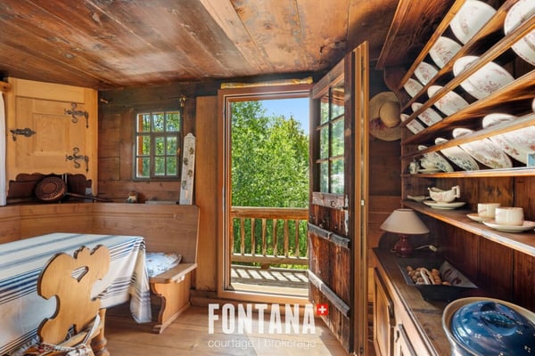 CHALET AUTHENTIQUE DE 1840 - LES DIABLERETS 6