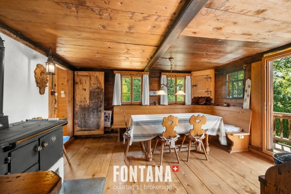 CHALET AUTHENTIQUE DE 1840 - LES DIABLERETS 4