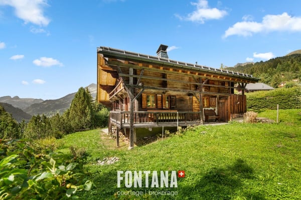 CHALET AUTHENTIQUE DE 1840 - LES DIABLERETS 30