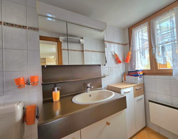 Charmant appartement avec terrasse, vue panoramique et garage  à St-Martin, Val d'Hérens 9