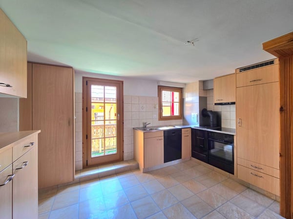 Charmant appartement avec terrasse, vue panoramique et garage  à St-Martin, Val d'Hérens 5