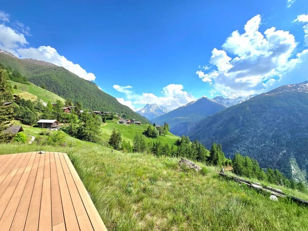 Renovierte Wohnung mit Terrasse, atemberaubender Aussicht und viel Sonne in Eison (St-Martin) Val d’Hérens 2