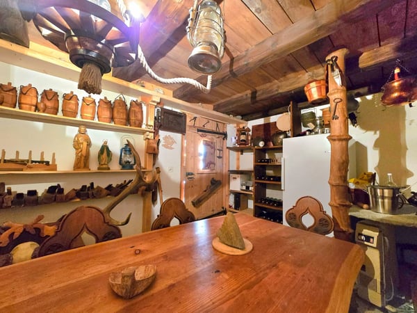 Magnifique chalet familial de 2 appartements. Annexes, extérieur, soleil et vue, Val d’Hérens 45
