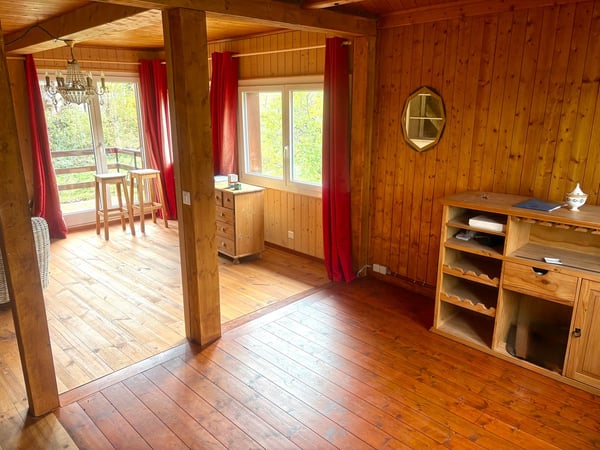 Chalet chaleureux de 3 pièces à St-Cergue avec vue et cachet montagnard 5