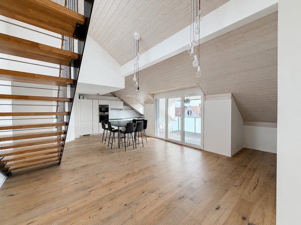 Séjour en double hauteur, 3 chambres de 17 à 18 m² et loft de 51 m² 5