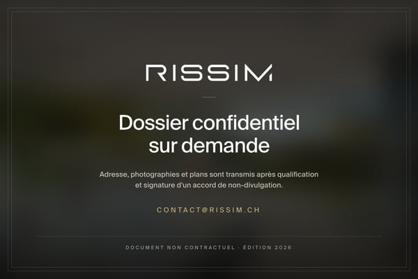 Cologny -- villa contemporaine, le Léman en toile de fond 4
