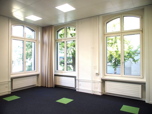 PRIVATE OFFICES von 10 m2 bis 2'000 m2 ab CHF 450 pro Monat OHNE DEPOT! 15