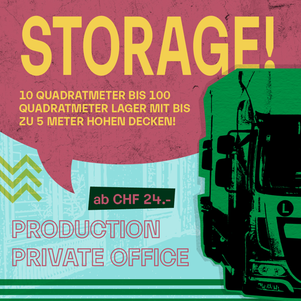 LAGER - LAGER - LAGER von 10 m2 bis 100 m2 ab CHF 5 pro Monat OHNE DEPOT! 11