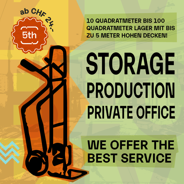 LAGER - LAGER - LAGER von 10 m2 bis 100 m2 ab CHF 5 pro Monat OHNE DEPOT! 11