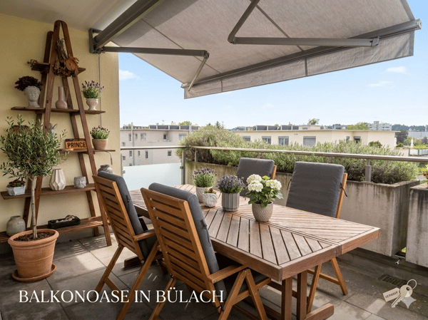 Helle 1.5-Zimmer-Wohnung mit grosszügigem Balkon in Bülach 4