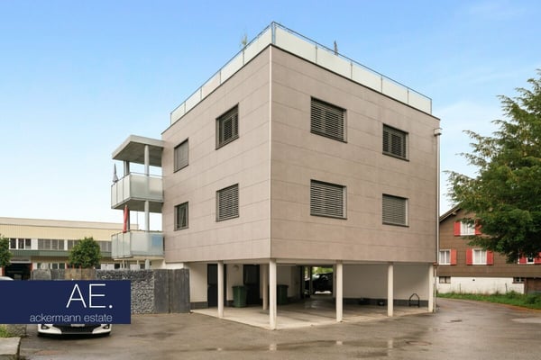 Modernes Mehrfamilienhaus mit nachhaltigem Gebäudestandard 1