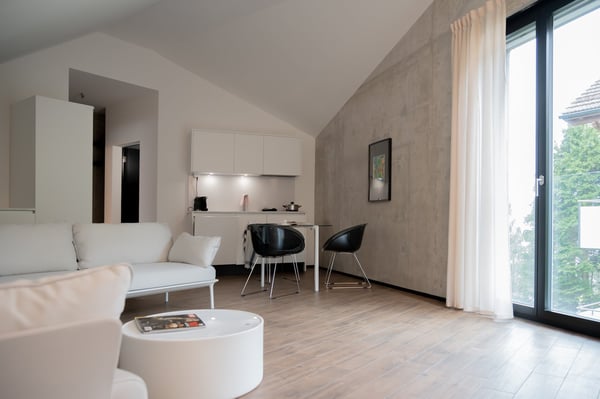 Topmodernes, möbliertes Appartement im Sternmattquartier 9