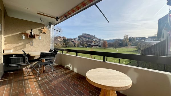 Gepflegte 1-Zimmer-Wohnung mit zwei Balkonen  attraktives Eigenheim 5