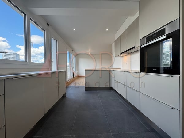 Superbe attique 1.5 pièces neuf avec 2 terrasses et vue près de l'ONU 6