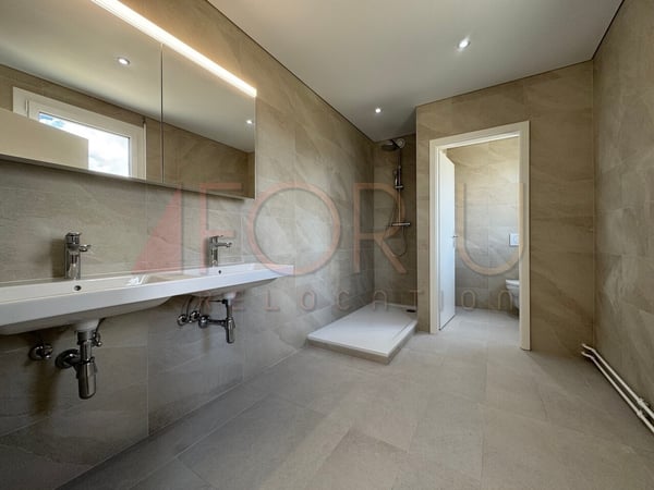 Superbe attique 1.5 pièces neuf avec 2 terrasses et vue près de l'ONU 11