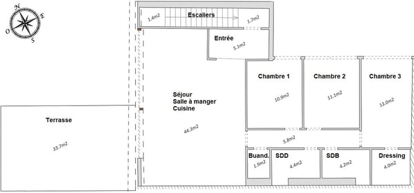 UNIQUE - Bel et grand appartement 1 pièces avec terrasse aux Pâquis 13