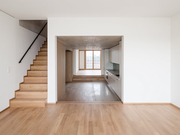 Superbe duplex en surélévation de 9.5 pièces avec terrasse et vue lac 11