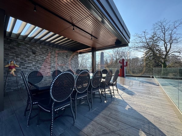 Splendide attique en duplex de 9 pièces avec grande terrasse à Conches 2