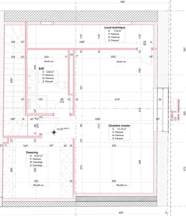 Ancienne ferme transformée en triplex de 6.5 pièces à Avusy 13