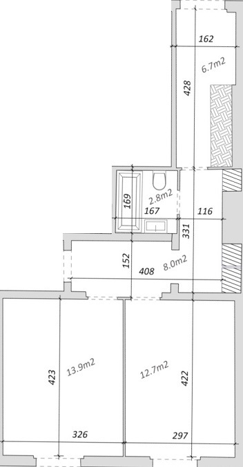 Bel appartement traversant de 3 pièces au calme dans les Pâquis 8