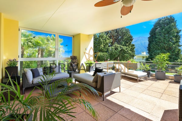Sonnige Ferienresidenz am Monte Verità mit partieller Seesicht (3) 8