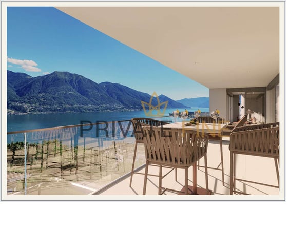 Neue Residenz in Brione mit TOP Seesicht, Pool und SPA (Nr. 15) 5