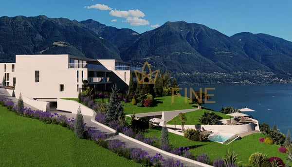 Neue Residenz in Brione mit TOP Seesicht, Pool und SPA (Nr. 15) 6