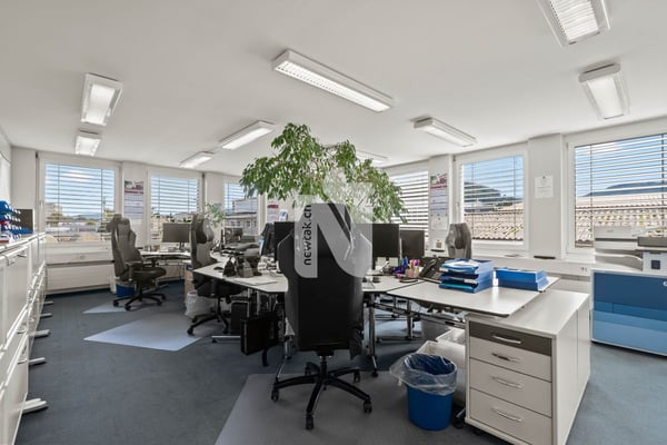 Top-Investitionsobjekt in Muttenz für Handwerker - Schreinerei, Büros, Lager, Tiefgarage, & Wohnung in Industriezone 5