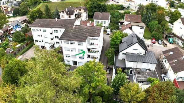 sehr schöne Wohnung mit Parkplatz und Rundumblick ins Grüne 10