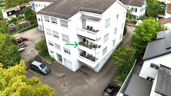 sehr schöne Wohnung mit Parkplatz und Rundumblick ins Grüne 9