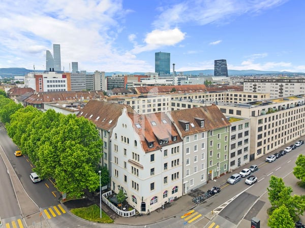 Grosszügiges Wohnen mit Balkon und Gemeinschaftsgarten in Basel 12