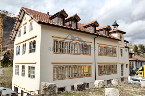 Appartement moderne de 4.5 pièces avec terrasse en bord de rivière à Vallorbe ( Lot 7 ) 13