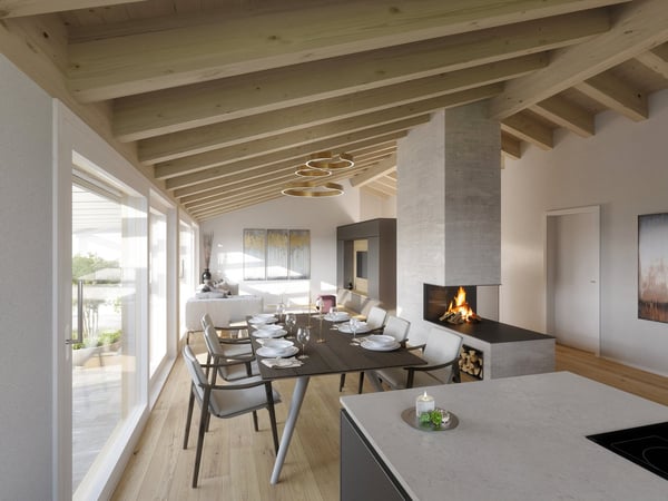 Exklusiver Zweitwohnsitz in Davos-Frauenkirch! 1.5-Zimmer-Dachwohnung 4