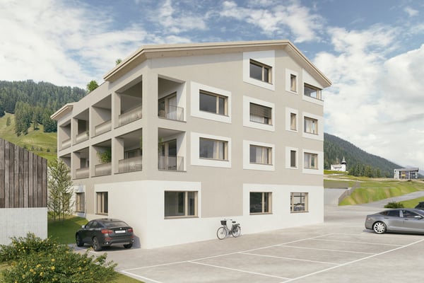 Exklusiver Zweitwohnsitz in Davos-Frauenkirch! 1.5-Zimmer-Wohnung der Extraklasse 3