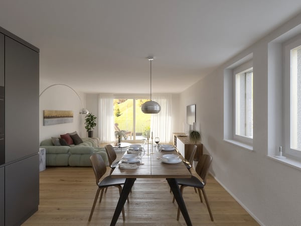 4.5-Zimmer-Wohnung der Extraklasse / Zweitwohnsitz in Davos Frauenkirch 6