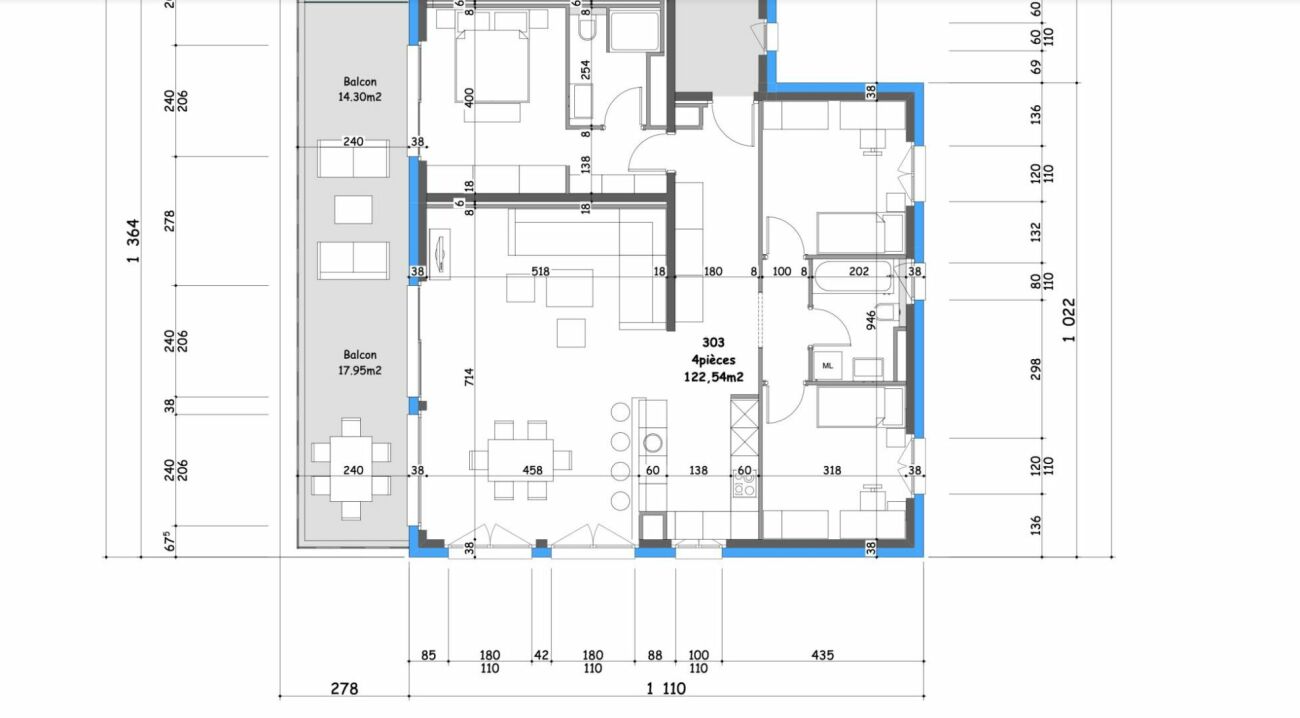 Penthouse 4.5 rooms in Aproz (Nendaz)