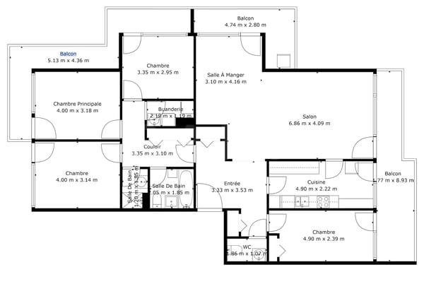 Appartement 2 pièces 8