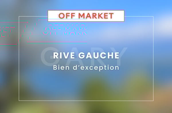 RIVE GAUCHE - BIEN DE PRESTIGE AVEC VUE PANORAMIQUE SUR LE LAC ET LA VILLE DE GENEVE 9