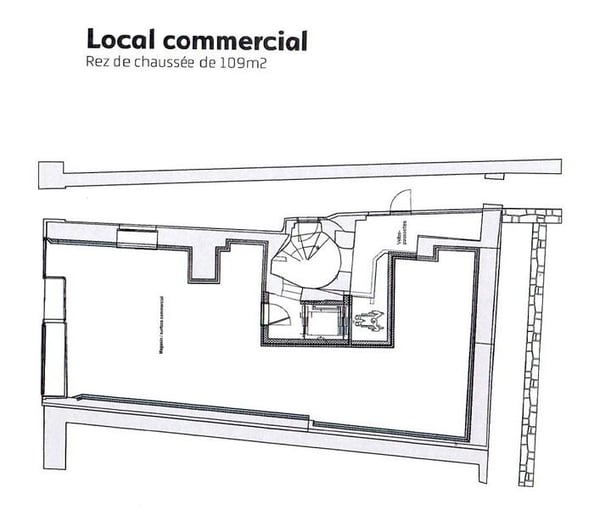 Immeuble de rendement de 6 niveaux avec local commercial et appartements résidentiels 6