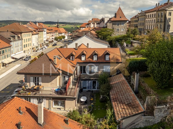 Opportunité unique au coeur de Romont lmmeuble mixte à vendre 2