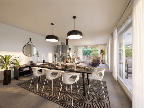 Spacieux appartement - terrasse, jardin vue dégagée sur le Moléson 9